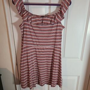Aeropostale knit‎ off the shoulder dress